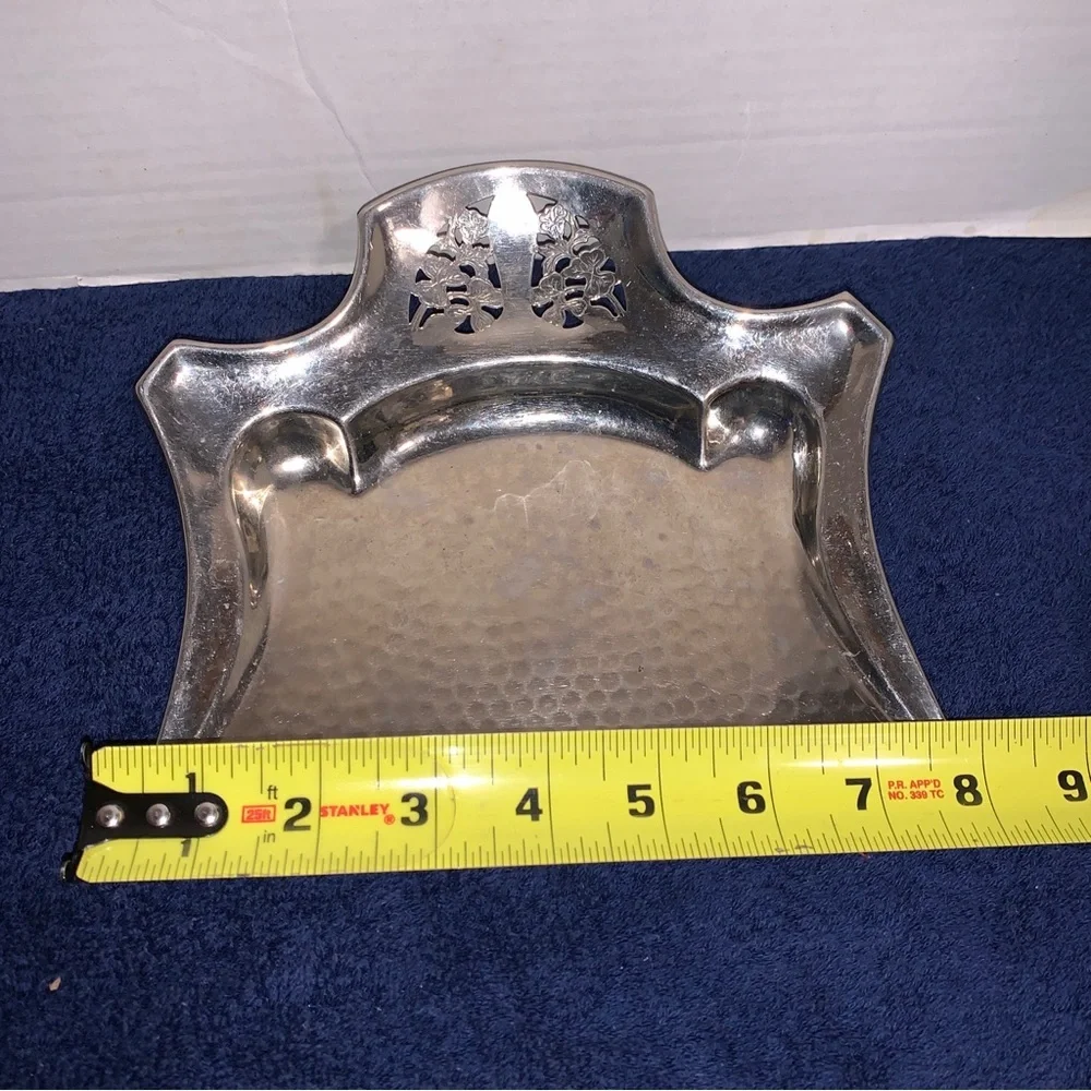 Vtg. Farberware Silver Tone Table Crumb Catcher Tray Silent Butler Brooklyn, Ny